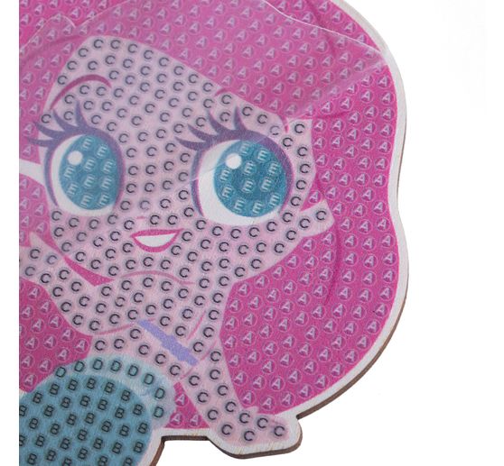 Pittura a diamante "Crystal Art Buddy", 11 x 8 cm