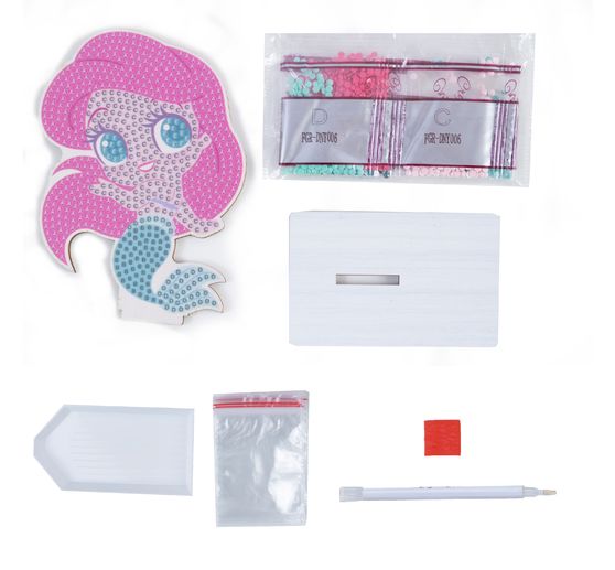 Pittura a diamante "Crystal Art Buddy", 11 x 8 cm