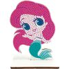 Pittura a diamante "Crystal Art Buddy", 11 x 8 cm Little Mermaid