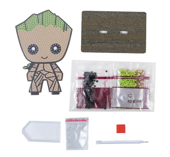 Pittura a diamante "Crystal Art Buddy", 11 x 8 cm