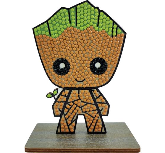 Pittura a diamante "Crystal Art Buddy", 11 x 8 cm