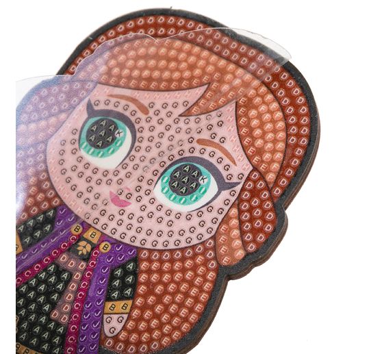 Pittura a diamante "Crystal Art Buddy", 11 x 8 cm