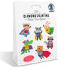 Diamond Sticker Super heroes