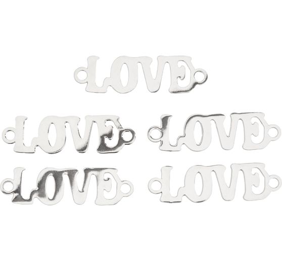 Connector "Love", 5 pieces
