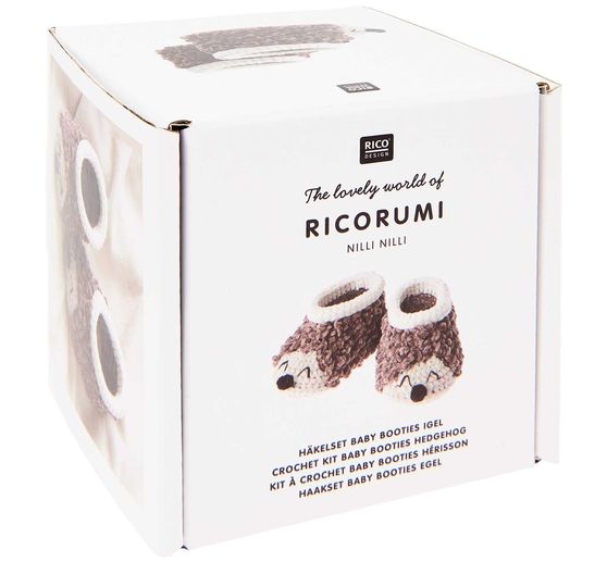 Rico Design Ricorumi crocheting set "Baby Booties"