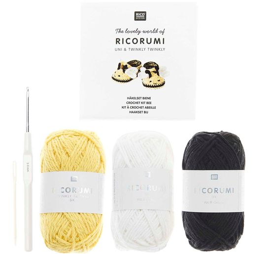 Rico Design Ricorumi crocheting set "Baby Booties"