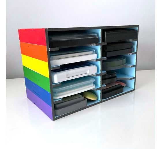 Flexio "Ink pads box", 10 compartments