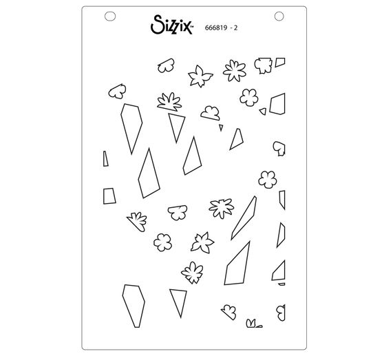 Sizzix Layered Stencils by Stacey Park