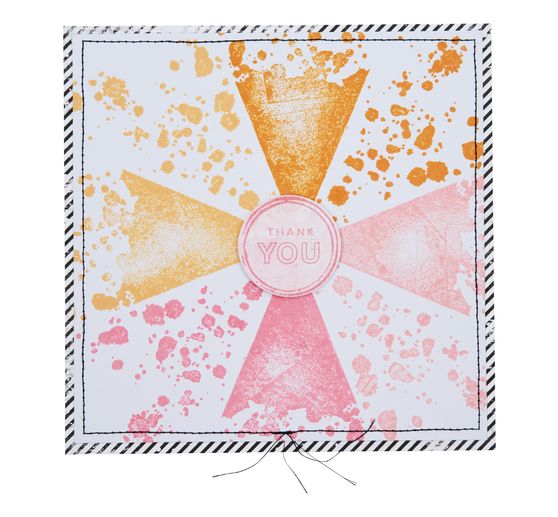 Sizzix Framelits Punching template and Clear Stamps by 49 and Market