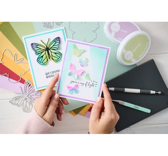 Sizzix Thinlits Punching template by Catherine Pooler