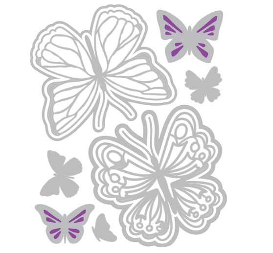 Sizzix Thinlits Punching template by Catherine Pooler