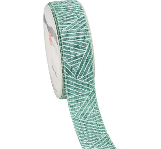 Linen ribbon "Stripes"