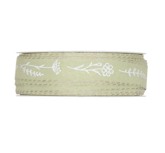 Printed ribbon "Flowers"