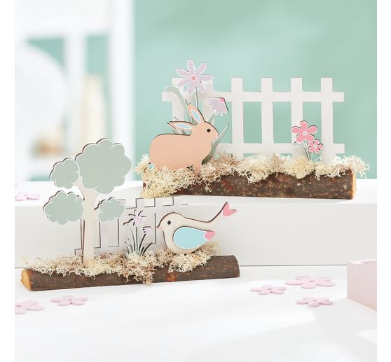 VBS Kit di montaggio in legno su tronco d'albero