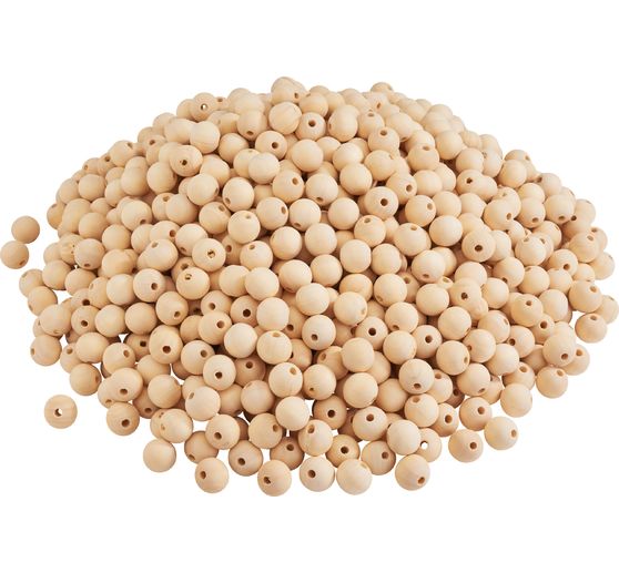 VBS Wooden balls drilled