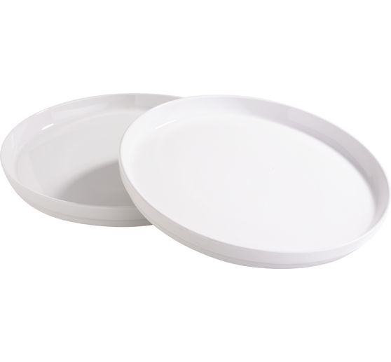 VBS Plate with rim, porcelain