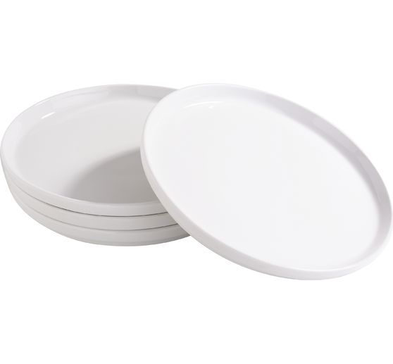 VBS Plate with rim, porcelain