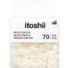 itoshii Beads, Hearts Offwhite