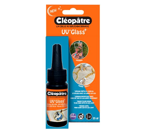 UV Casting resin "Cléopâtre Resin UV'Glass"