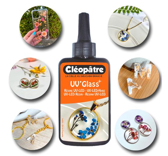 UV Casting resin "Cléopâtre Resin UV'Glass"