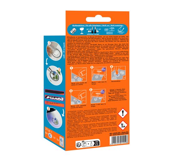 UV Casting resin "Cléopâtre Resin UV'Glass"