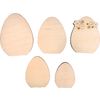 Wooden decorative elements Easter eggs