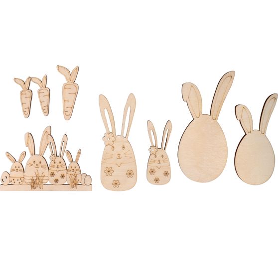 Wooden decorative elements