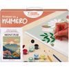 Painting by numbers, stretched canvas Mont Fuji