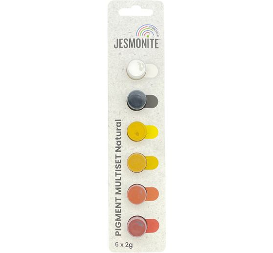 Jesmonite Pigment colour set, 6 x 2 g