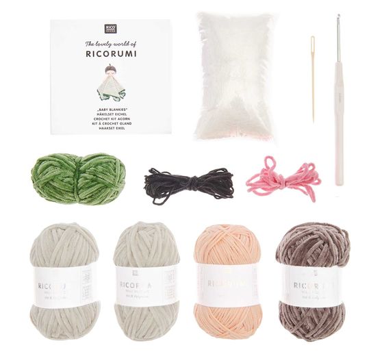 Rico Design Ricorumi Crocheting set "Baby Blankies"
