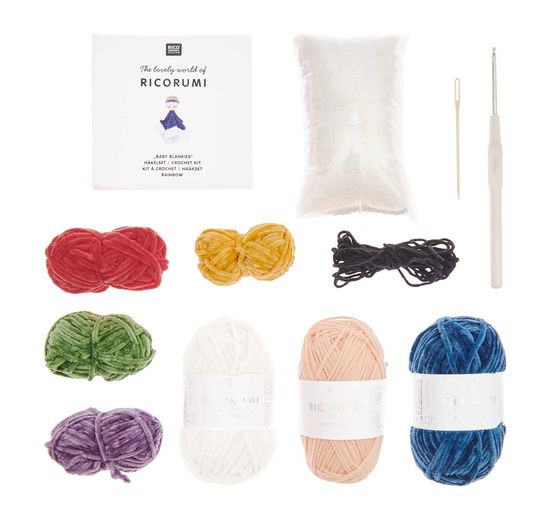 Rico Design Ricorumi Crocheting set "Baby Blankies"