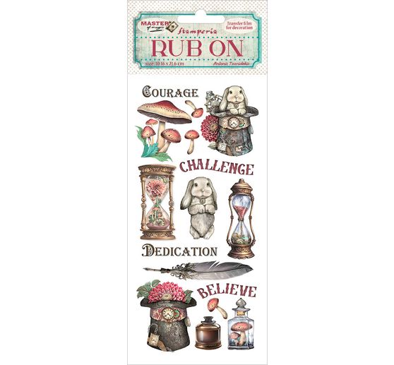 Rub On Transfer paper "Master of Magic"