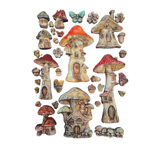 Silicone casting mould "Hidden Grove"