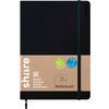 share Notebook, blank Black