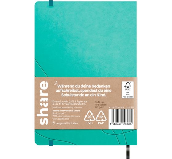 share Notebook, blank