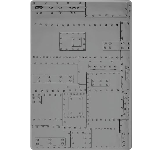 Sizzix A5 3D Embossing template by Tim Holtz