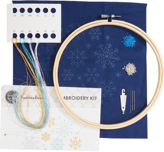 Sew and So On, Embroidery Hoop Decorations