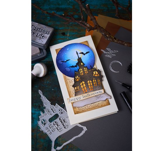 Sizzix Thinlits Punching template by Tim Holtz