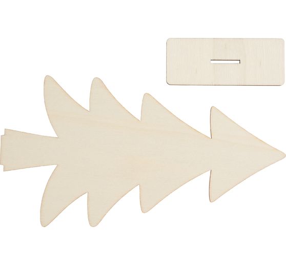 VBS Wooden fir tree, plywood