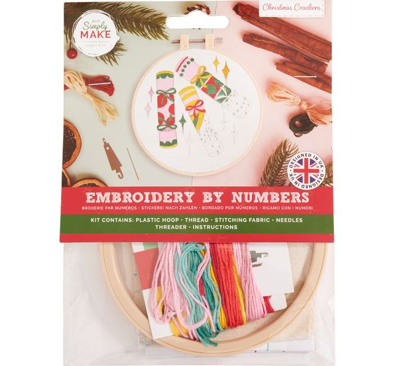 Simply Make - Embroidery By Numbers
