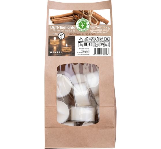 Scented tea lights 7h