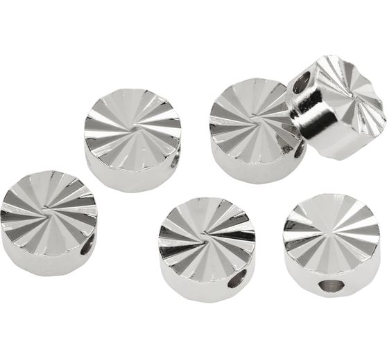 Metal beads round polished