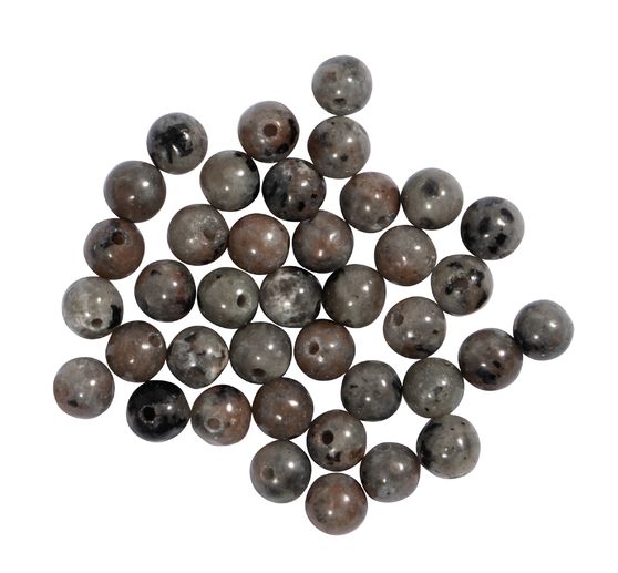 Semiprecious stone beads, 4 mm