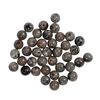Semiprecious stone beads, 4 mm Flammenachat