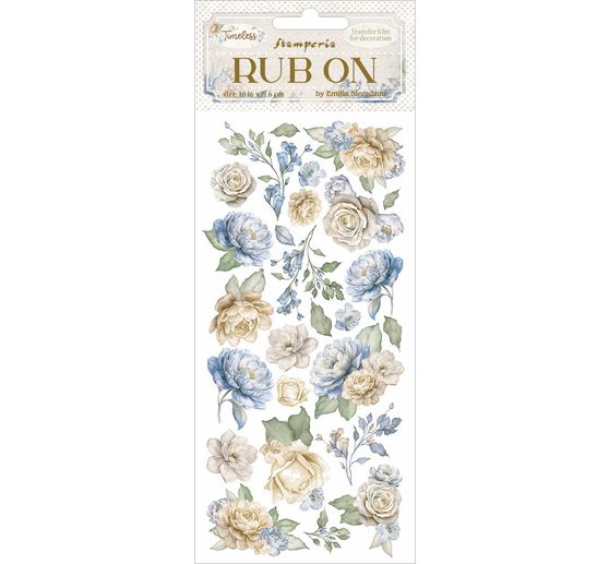 Lamina di trasferimento "Timeless" da strofinare