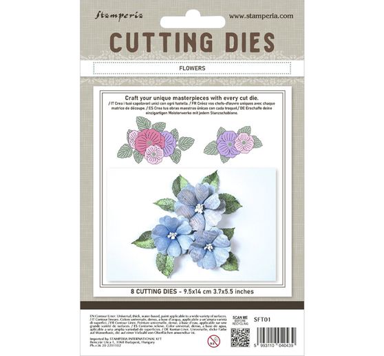 Punching template A6