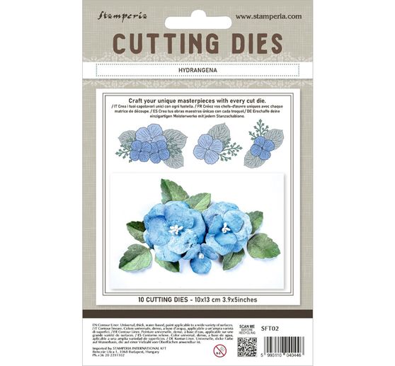 Punching template A6