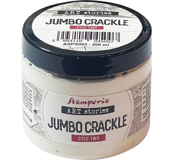 Stamperia Jumbo Crackle transparent