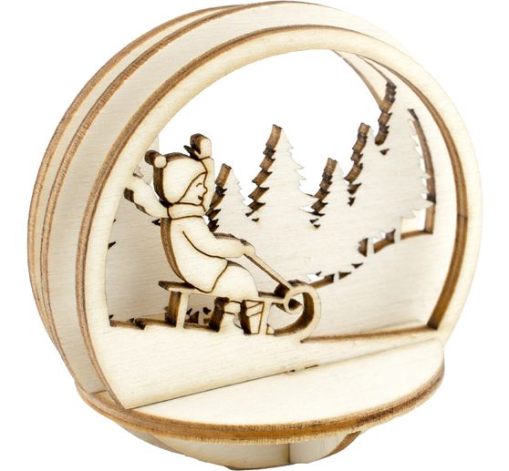 VBS Wooden building kit for acrylic ball