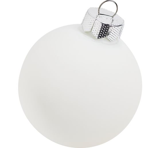 Christmas balls made of glass, Ø 6cm